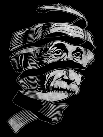 E=MC ESCHER(1 color variant) 
