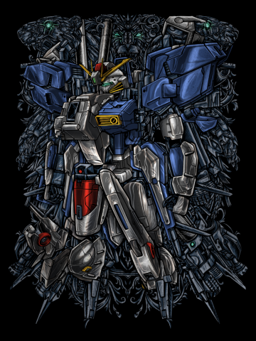 EX-S Gundam (custom drawing)