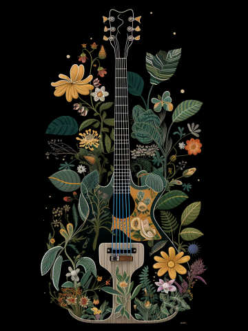 Electric Floral Vibes