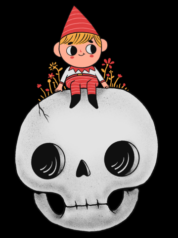 Elf skull