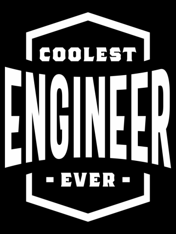 Engineer Work Job Title Gift