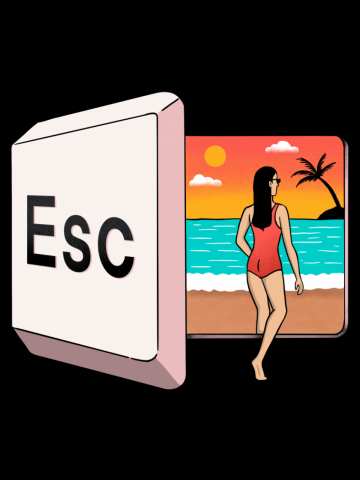 Escape to the beach