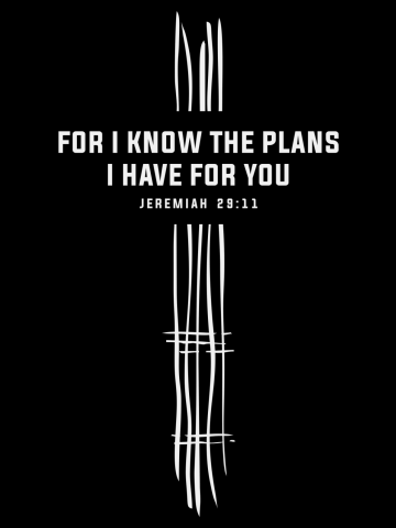 Faith-Boosting Jeremiah 29:11 Quote Design