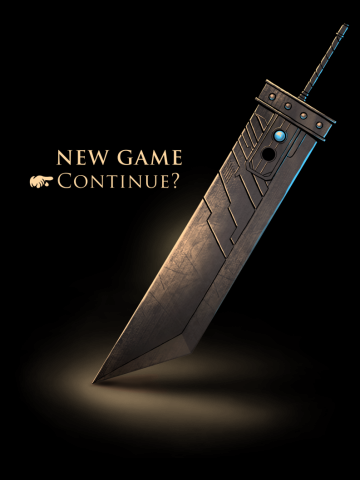 Final Fantasy VII Swords - FF VII Video Game Clash - Buster Sword and Masamune