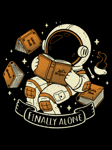 Finally Alone with my Books