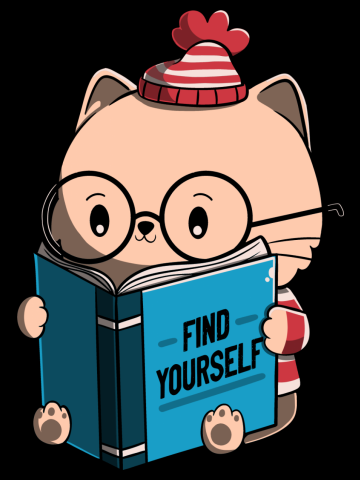 Find Yourself Journey Healing Cat Book