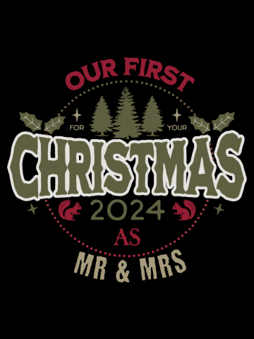 First Christmas as Mr & Mrs
