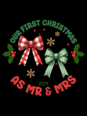First Christmas as Mr & Mrs