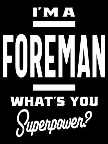 Foreman Occupation Job Title