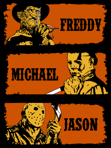 Freddy, Michael and Jason