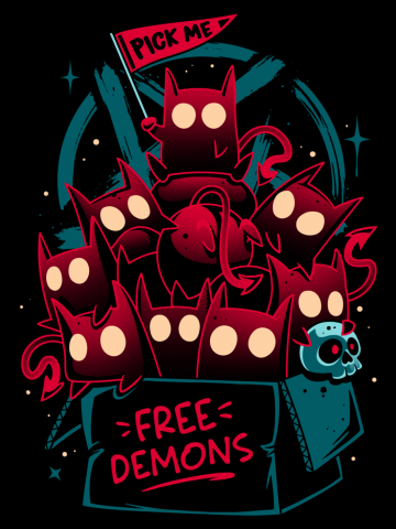 Free Demon Box - Cute Evil