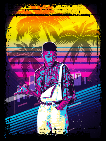 Fresh Prince retro art