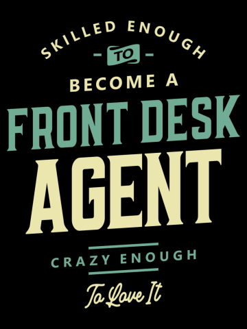 Front Desk Agent Job Title Profession Birthday Worker