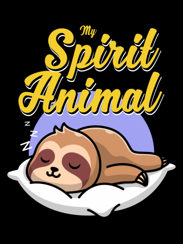 Funny and cute sleeping Sloth | My Spirit Animal