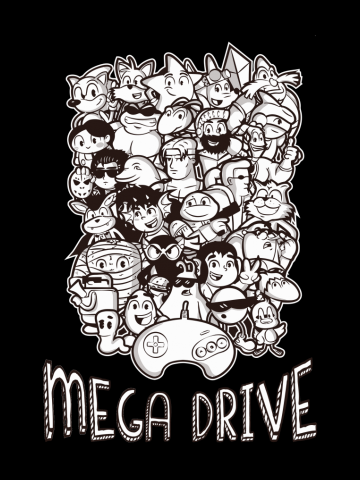 GAMES - Mega Drive Characters