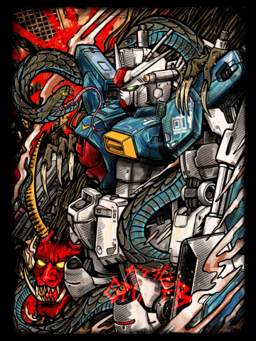 GUNDAM GP01-FB Custom Design
