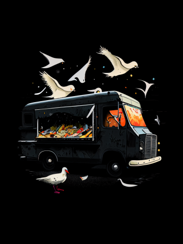 Garbage Food Truck