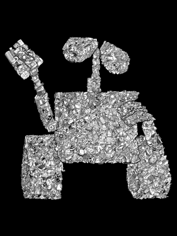 Garbage Statue (version 2)