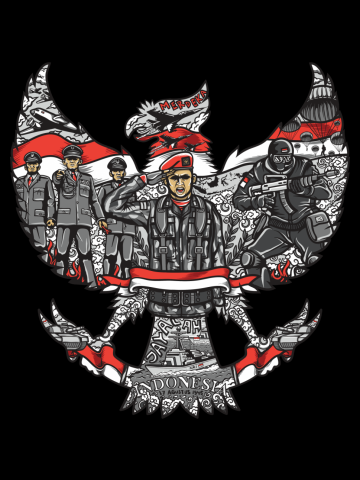 Garuda pancasila military version