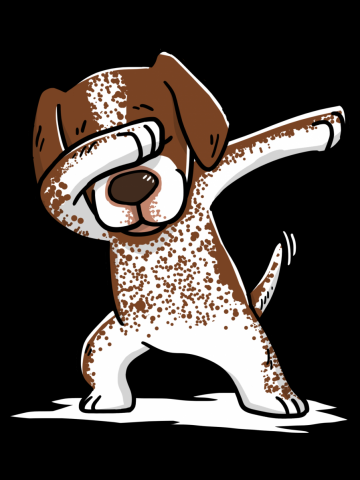 German Shorthaired Pointer Reindeer Costume Christmas
