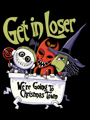 Get in we're going to Christmas town