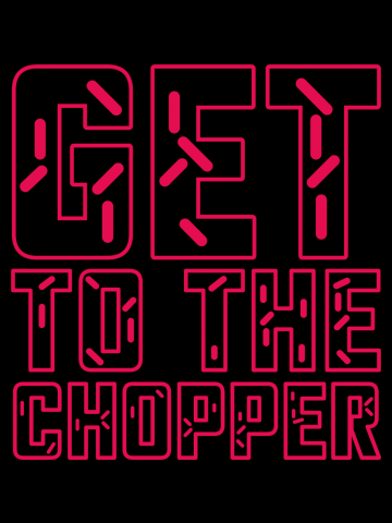 Get to the chopper - predator countdown