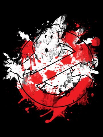 Ghostbusters Paint Splatter
