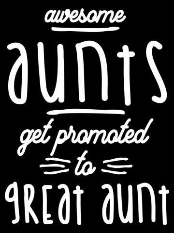 Gift for 1st Time Great Aunt - Great Aunts