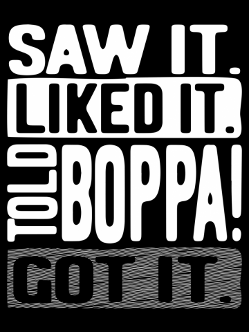 Gift for Boppa | Saw It. Liked It. Told Boppa! Got It.