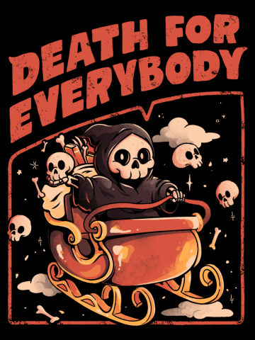 Gifts From Death - Funny Cute Adorable Christmas Cthulhu Holid...