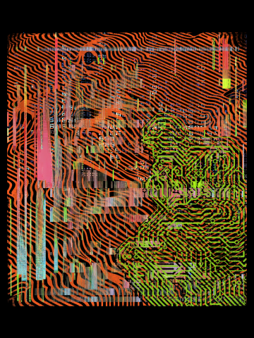 Glitch Inception Data Visions Circuitous Patterns