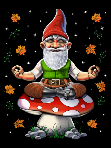 Gnome Mushroom Meditation