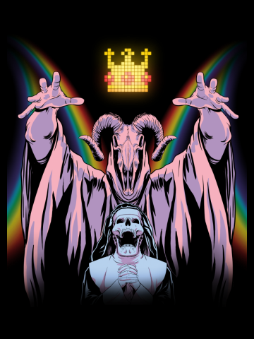 Goat man and Skull lady shirt