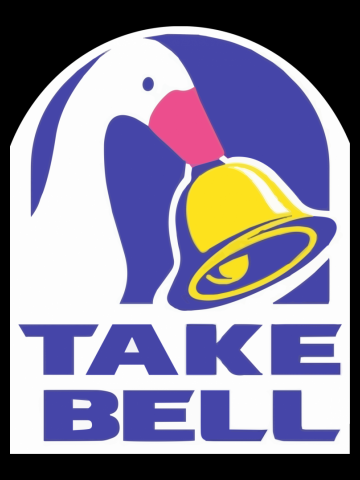Goose Game Take Bell Parody