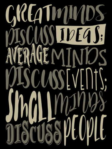 Great Minds Discuss Ideas - Motivation