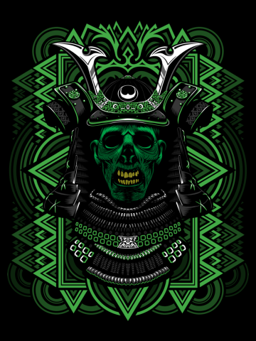 Green Zombie Samurai