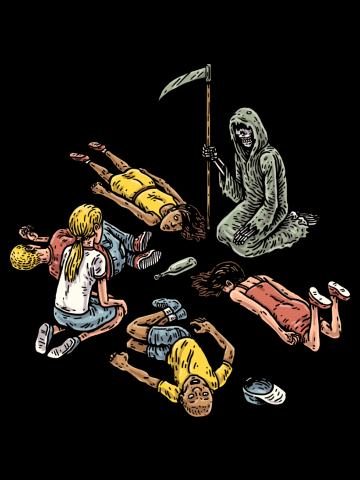 Grim the Bottle (Black Shirt Variant)