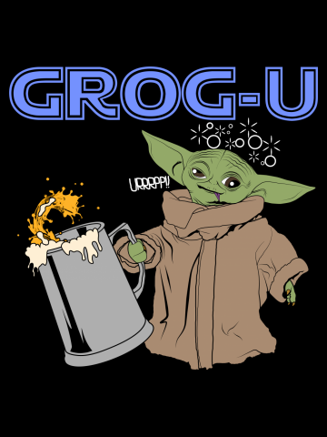 Grog-u (Blue lettering)