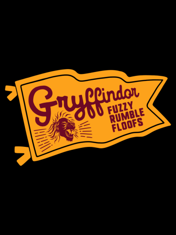 Gryffindor Fuzzy Rumble Floofs
