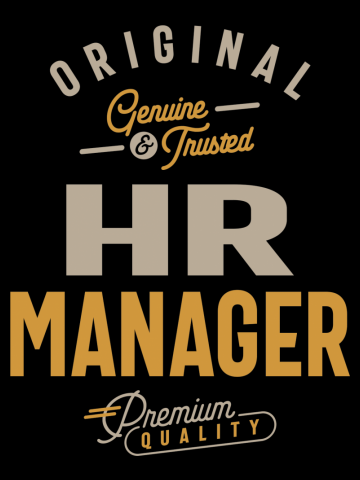 HR Manager Funny Job Title Profession Occupation