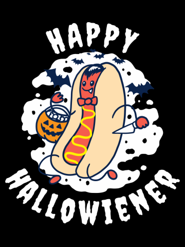 Happy Hallowiener (Orange variant)