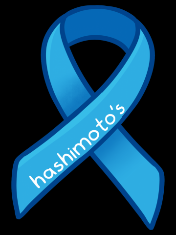 Hashimoto's Thyroiditis Awareness Ribbon