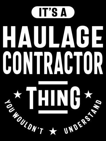 Haulage Contractor Job Title Occupation Gift