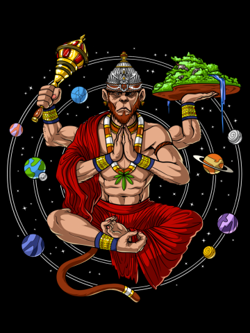 Hindu God Hanuman