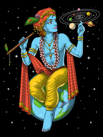 Hindu Lord Krishna