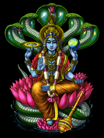 Hinduism God Vishnu