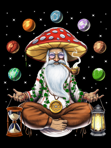 Hippie Mushroom Meditation