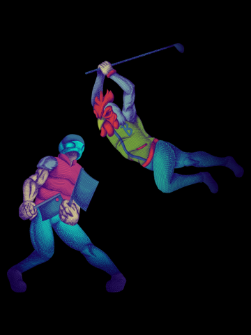 Hotline Miami : Duel (Color)