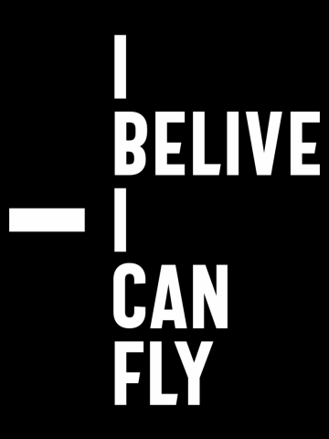 I Believe I Can Fly Inspirational Entrepreneur Gift