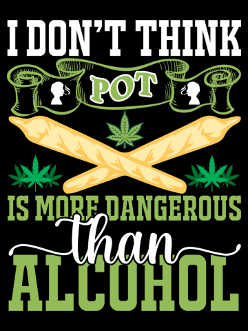 I Don't Think Pot is More Dangerous Than Alcohol